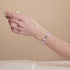 Blushing Breeze | Crystal Heart Bracelet